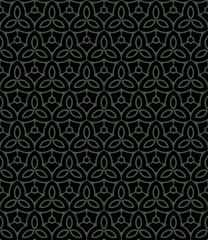 Ornamental seamless pattern. 