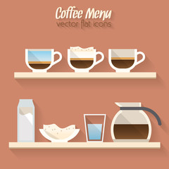 Coffee menu icon
