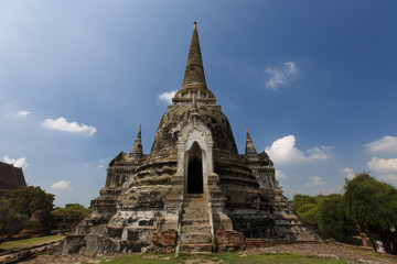 Fototapeta premium タイ国アユタヤの遺跡