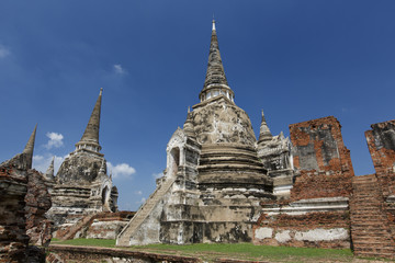 Fototapeta na wymiar タイ国アユタヤの遺跡