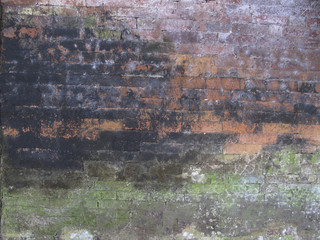 Old brick wall background