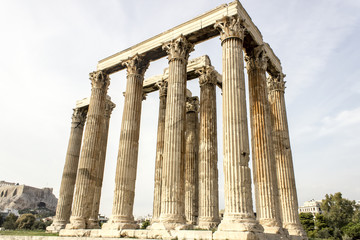 Temple of Olympian Zeus in day time