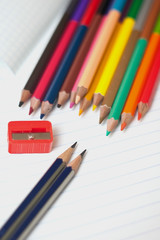 Fototapeta premium Back to school supplies 
