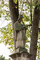  Old Wayside shrine in Siepraw near Cracow. Poland