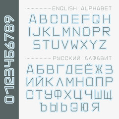 Alphabetical . Vector illustration.