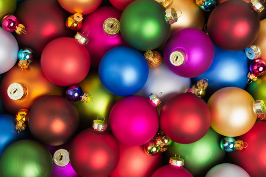Weihnachtskugeln Hintergrund