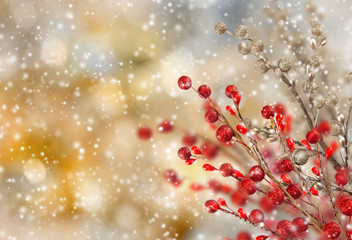 Abstract Christmas background