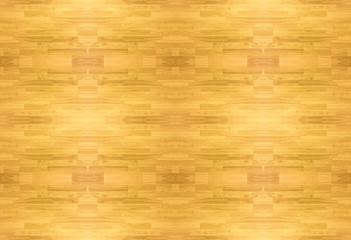 Texture of wood Maple  basketball floor pattern as viewed from above. 