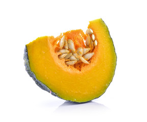 pumkin on white background