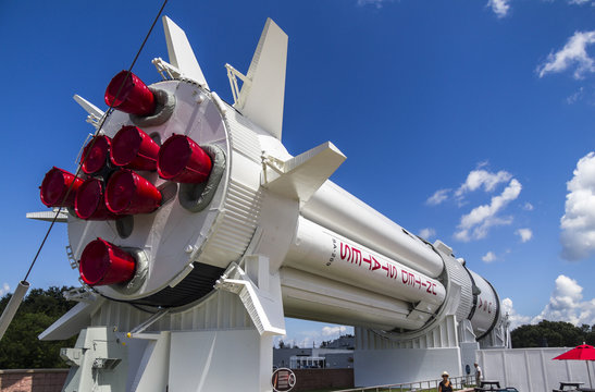 Big Rocket in Kennedy Space Center