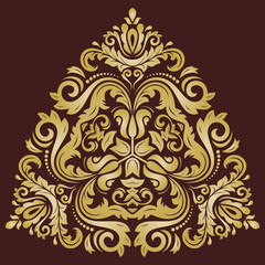 Damask Vector Oriental Pattern