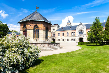 Fototapeta na wymiar Palace Sychrov, Czech Republic