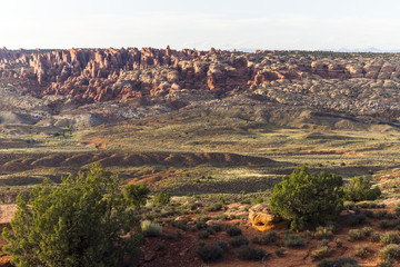The landscapeo of Arches N.P., Utah