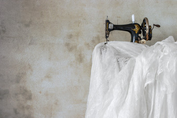 Old sewing machine