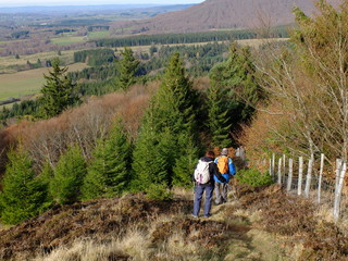 Fototapeta premium Puys des gouttes et Chopine - Auvergne