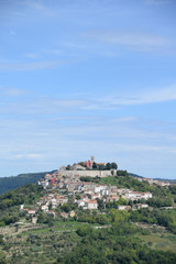 Obraz premium Motovun, Istrien, Kroatien