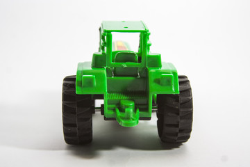 Obraz premium Tiy tractor bacside