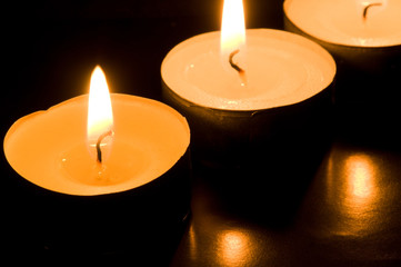mourning candles