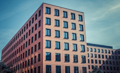 modern office building at berlin