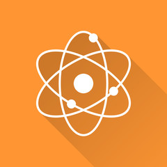 Atomic model icon