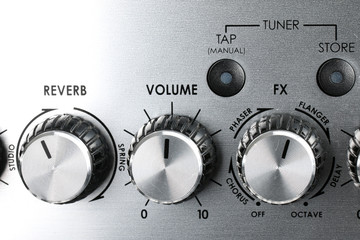 volume Einstellknopf von Verst&auml;rker