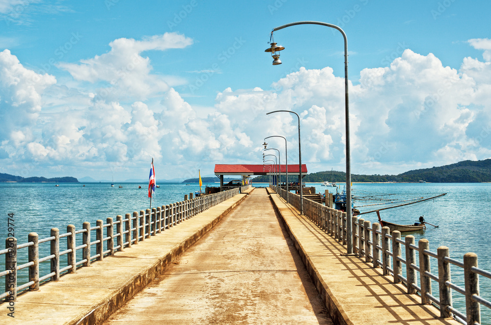 Canvas Prints Koh Lanta Pier