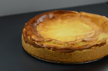selbstgebackener Käsekuchen