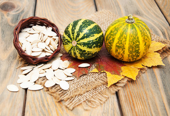 autumn pumpkins