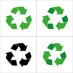 Obraz premium Sign of recycling