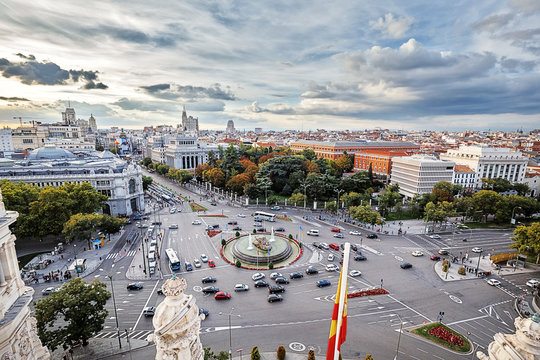 Madrid,  Plaza de Cibeles