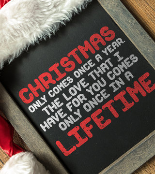 Inspirational Text About Love in Lifetime and Christmas