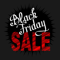 Black friday sale background. 