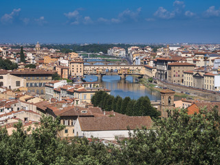 Fototapeta na wymiar Ponte Vecchio of Florence