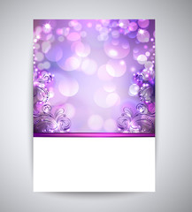 background with soft lilac and light blue colors. Holyday background
