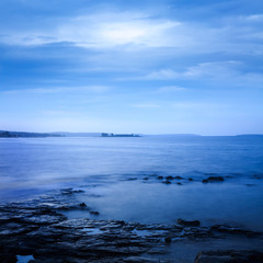 Peaceful Sea Landscape. Long Exposure. Calm Water. - 96044553