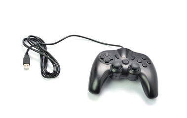 game controller isolated on white background