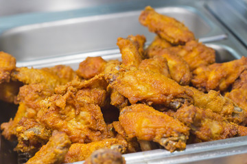 Fried Chicken Legs Wings