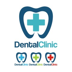 Fototapeta premium Simple Dental Healt Logo Design