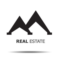 House Real Estate logo design Vector illustration EPS10