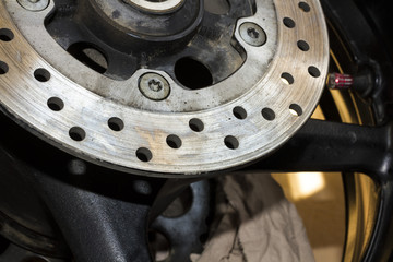 rear wheel sports bike