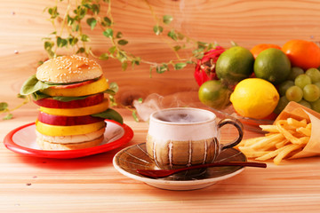 ハンバーガーセット