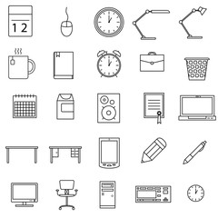 Office icons set