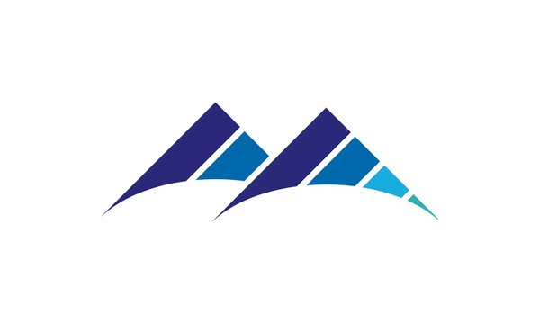  lanscape mountain growth business finance logo