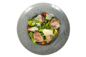 salad with meat