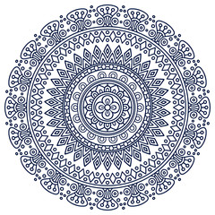 Vector ethnic mandala