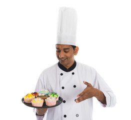 indian male chef