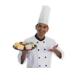 indian male chef