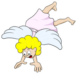 Schutzengel im Struzflug