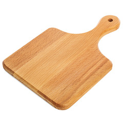 Wooden cutting board - studio shot