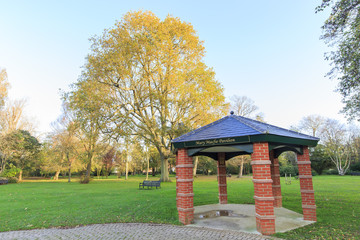 Traveling in the Hotham Park, Bognor Regis, United Kingdom